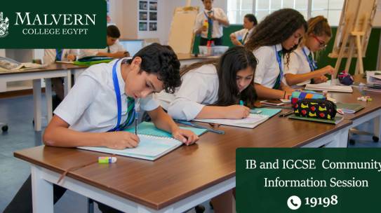 IB & IGCSE Community Information Session