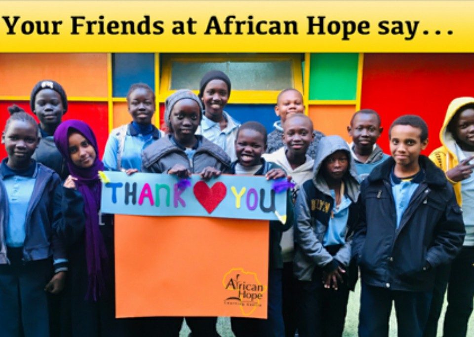 African-Hope Thank you