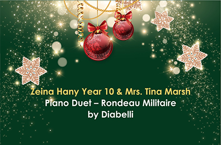 Year 10 – Piano Duet