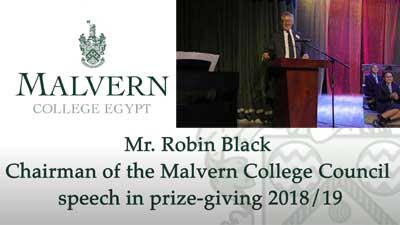 Mr Robin Black Speech