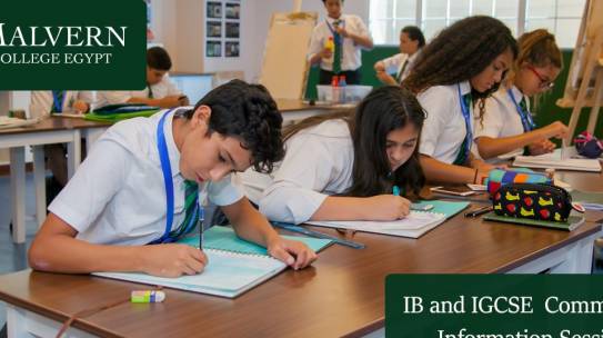 IB & IGCSE Community Information Session
