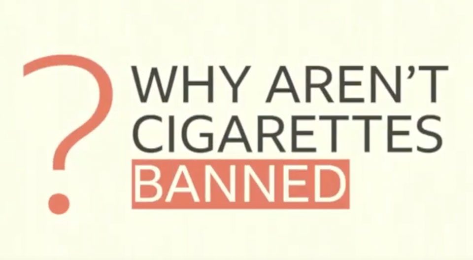 Why aren't cigarettes banned? - BBC My World